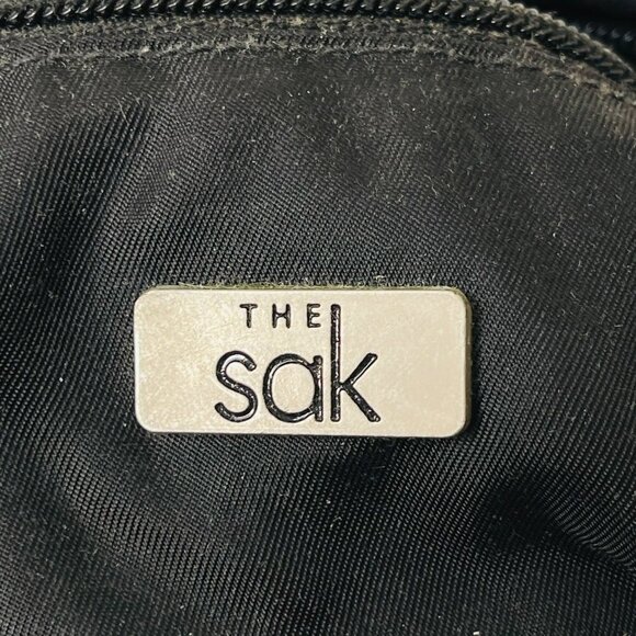 The Sak Women's Crochet Shoulder Bag Flap Top Hippie Boho Beach Travel - Picture 5 of 10